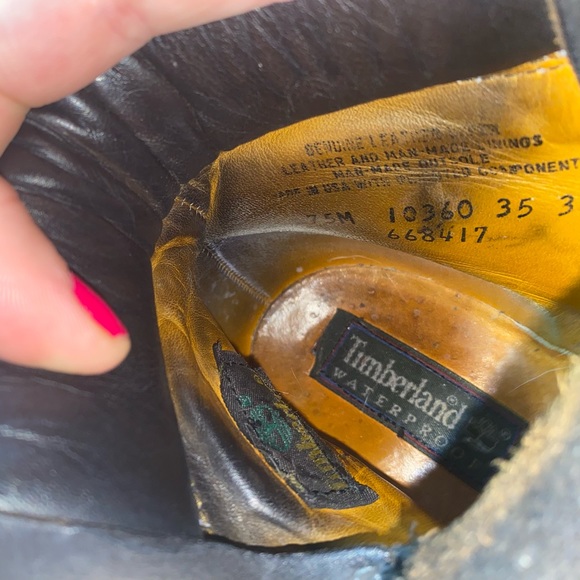 🇺🇸 Vintage 1980’s Timberland Leather Hiking Boots - Picture 9 of 14